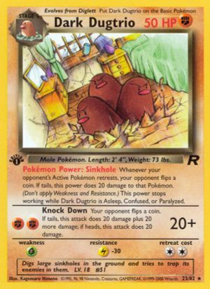 Dark Dugtrio