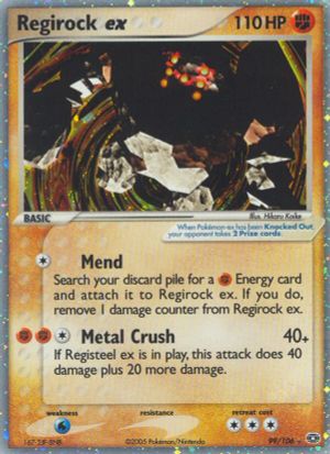 Regirock ex