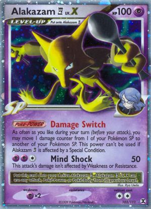 Alakazam E4 LV.X